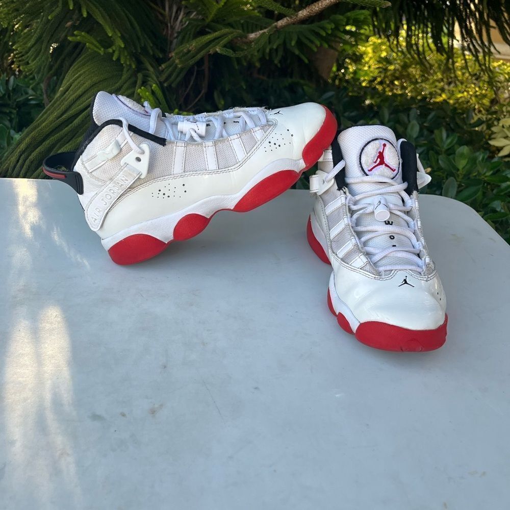 Jordan 6 Rings Basketball Shoes (Boys Size: 5Y) (Womens Size: 6.5)
